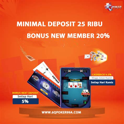 poker online bonus deposit awal